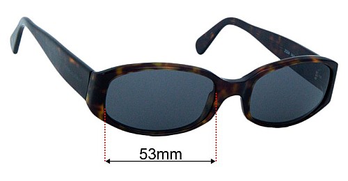 Giorgio Armani 2504 53mm Replacement Lenses